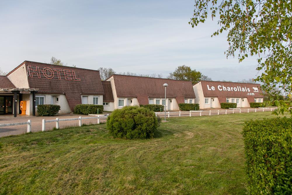 Le Charollais Motel Restaurant Contact-Hotel Vitry-en-Charollais Eksteriør billede